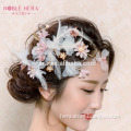 Beauty Feather Side Hair Clips for Woman Flower Hair Grips 138TZ